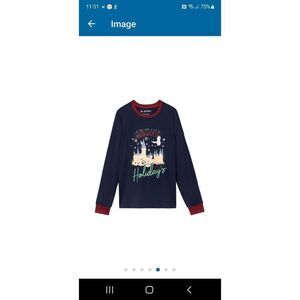 NWT HARRY POTTER HOLIDAY ADULT PJS
